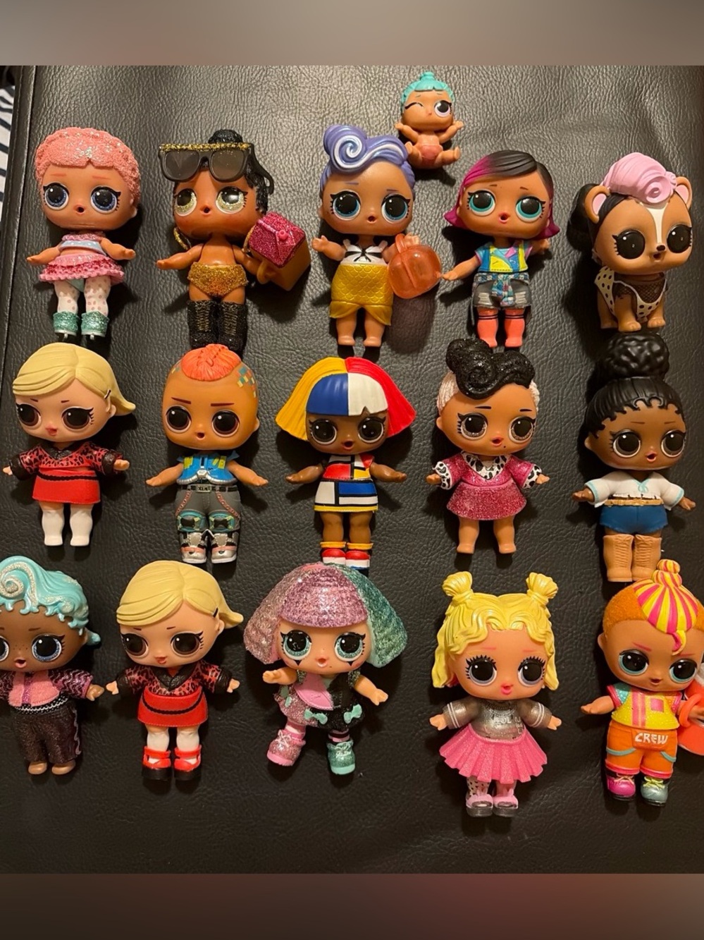 L.O.L. Surprise! Assorted Bright Pink Blue Yellow Purple Dolls Collection